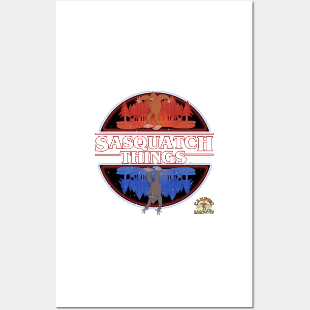 Sasquatch Things Wall Art by LethalChicken